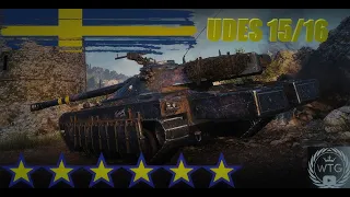 X UDES 15/16 - ШВЕДСКАЯ СТ! ОХОТА ЗА УРОНОМ!    #worldoftanks #wot #WTG_WOT #udes #15/16