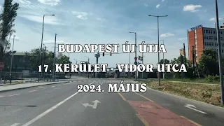 Elkészült Budapest új útja a 17. kerületben - Vidor utca