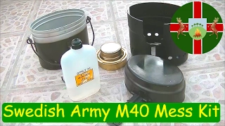 Swedish Army M40 Mess Kit