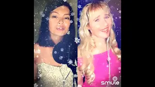 Опять метель ❄️❄️❄️Дуэт ☃️cover karaoke Smule ☃️