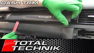 How to Remove Main Dash Trim (Quattro) - Audi A6 S6 RS6 (C5) - 1997-2005 - TOTAL TECHNIK