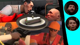 Team Fortress 2 - Meet the Sandwich, Engineer, Demo Man, & Medic | KATE REACTS