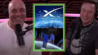 Joe Rogan & Elon Musk - Is Starlink Dangerous!? & Bring Wireless Connection to Everyone!