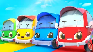 Ah ! Oh ! Five Little Cars Got Hurt ! 😭  | Boo Boo Song | Nursery Rhymes | Kids Song | BabyBus