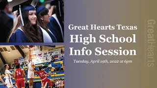 Great Hearts Texas High School Information Night