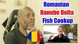 Mr. Giant Reacts King of Seafood - BLACK SEA FISH PARTY + Unseen Danube Delta, Romania!