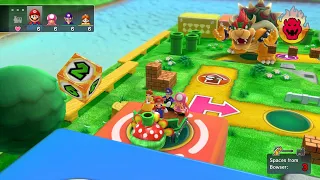 Mario Party 10 Bowser Party #654 Mario, Toadette, Waluigi, Daisy Mushroom Park Master Difficulty