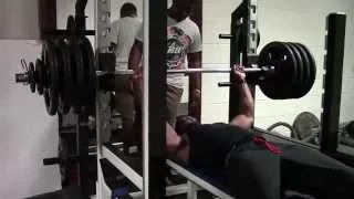 420 lbs Raw Bench Press at 210lbs