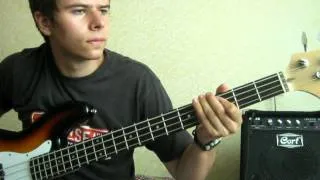 Blink-182 Man Overboard (bass cover)