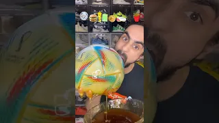 Food ASMR Eating a FIFA World Cup Soccer Ball and other snacks! #asmr #food #asmrfood #asmreating