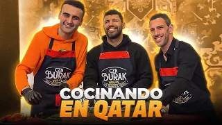 Cocinando Con CZN BURAK y MAXI RODRIGUEZ en QATAR !