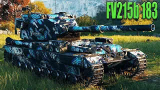 FV215b 183 С одного куста 10К dmg на карте Редшир, 4 kills. WoT 1.7.1. 2К VIDEO.