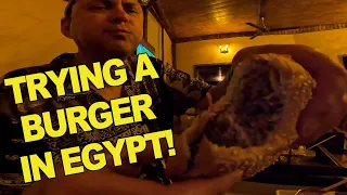 Trying a Burger in Egypt! - Food Review, The Boulevard, SENTIDO Mamlouk Palace Hotel