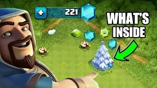 WHAT HAPPENS WHEN YOU REMOVE THIS X MAS TREE | Clash of Clans