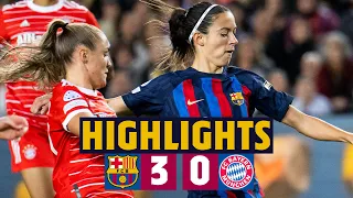 BARÇA 3 - 0 BAYERN | HIGHLIGHTS UWCL 🔥⚽