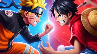 Naruto vs luffy luta completa/quem venceu?