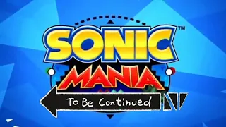 sonic mania to be continued