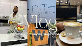 #vlog Traveling to Bloemfontein | Brand Work | Grocery Shopping @WOOLWORTHSSA | Chef Work & More