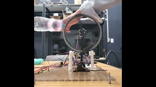 Balancing Reaction Wheel based Inverted Pendulum using LQR controller