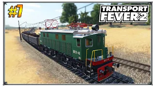 Transport Fever 2 | ВЛ19-40 в деле первый электрический локомотив | S04 #7 (жд игры)