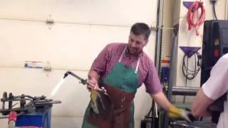 Oxyacetylene torch heating 101