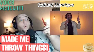 Gabriel Henrique "Stand Up" | Voice Teacher Reaction