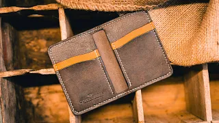 MAKING A MINIMALIST VERTICAL WALLET // The Scout - Oliver Goods