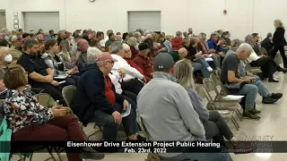 Eisenhower Drive Extension Project Public Hearing 2/23/2022