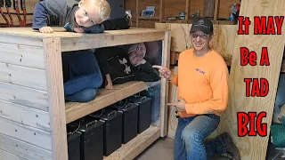 OVERSIZED Insulated Battery Box Build For Off Grid Solar | So Close To POWER!