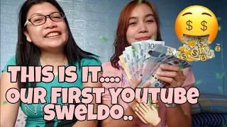 Our First Youtube Sweldo