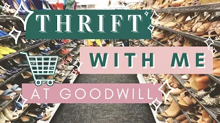 Thrift with Me at Goodwill - MASSIVE Haul to Sell on Poshmark