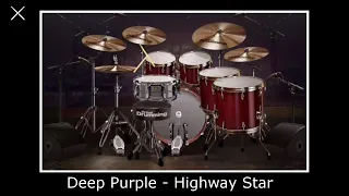 Deep Purple - Highway Star (Virtual Drumming Cover)