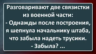 Связистка из Военной Части забыла Надеть Трусики! Сборник Изумрудных Анекдотов №63