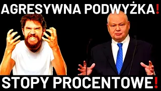 AGRESYWNA Podwyżka STÓP PROCENTOWYCH przez RPP!🔥🔥