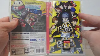 Unboxing 'Persona 4 Golden' Nintendo Switch Limited Run physical release