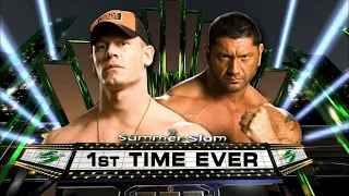 Story of John Cena vs Batista | SummerSlam 2008