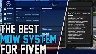 MOST ADVANCED MDW/MDT ON FIVEM | 2023 PROJECT ROGUE TUTORIAL | https://discord.gg/msuR44FR2y