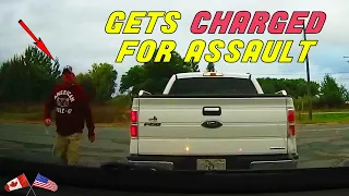 ROAD RAGE ENDS AT THE POLICE STATION WITH 2 COUNTS OF ASSAULT |  USA & Canada