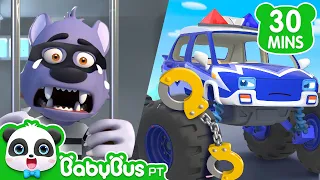 Prendendo o Lobo | Super Carro | Carro Desenho | Carros para Crianças | Música Infantil | BabyBus