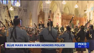Blue Mass in NJ honors police officers