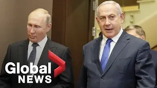 Netanyahu denies claims Israel spied on U.S. ahead of Putin meeting