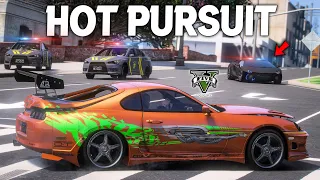 HOT PURSUIT SUPRA MK4, MOBIL INI INCARAN BESAR KEPOLISIAN - GTA 5 ROLEPLAY