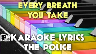 EVERY BREATH YOU TAKE THE POLICE KARAOKE LYRICS VERSION HD