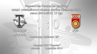 "Торпедо Москва" (мол) - "Уфа" (Уфа) (мол) (1-0). Обзор матча