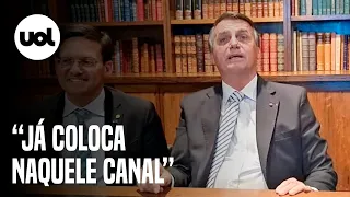 Lula no Jornal Nacional: Bolsonaro encerra live e pede que sua equipe coloque 'naquele canal'