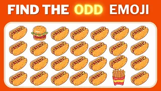 Find the ODD One Out || 30 Easy, Medium, Hard Level - Emoji Quiz