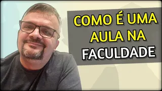 Um dia de AULA NA FACULDADE