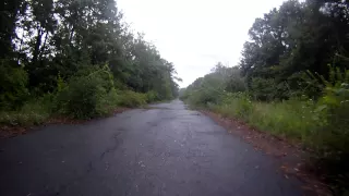 Abandoned PA Turnpike part 2 Riding from the entrance  to Ray's Hill Tunnel West portal