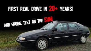 Citroen XM 3.0 24V- Does It Drive? And A Test On The SUN ENGINE ANALYZER!