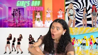 FIRST TIME REACTING TO Girl’s Day! Ring My Bell/Darling/Something/Expect/Twinkle Twinkle MV REACTION